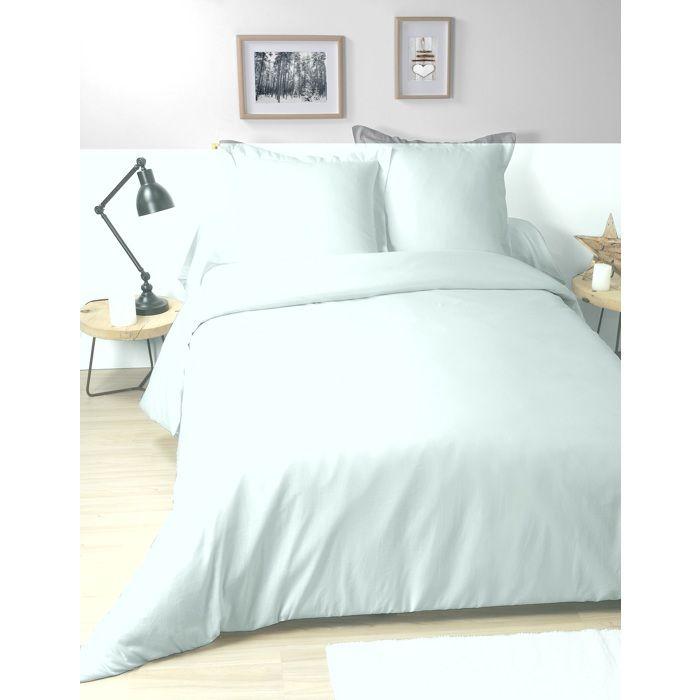 Housse de couette en coton 220 x 240 cm Alice gris perle