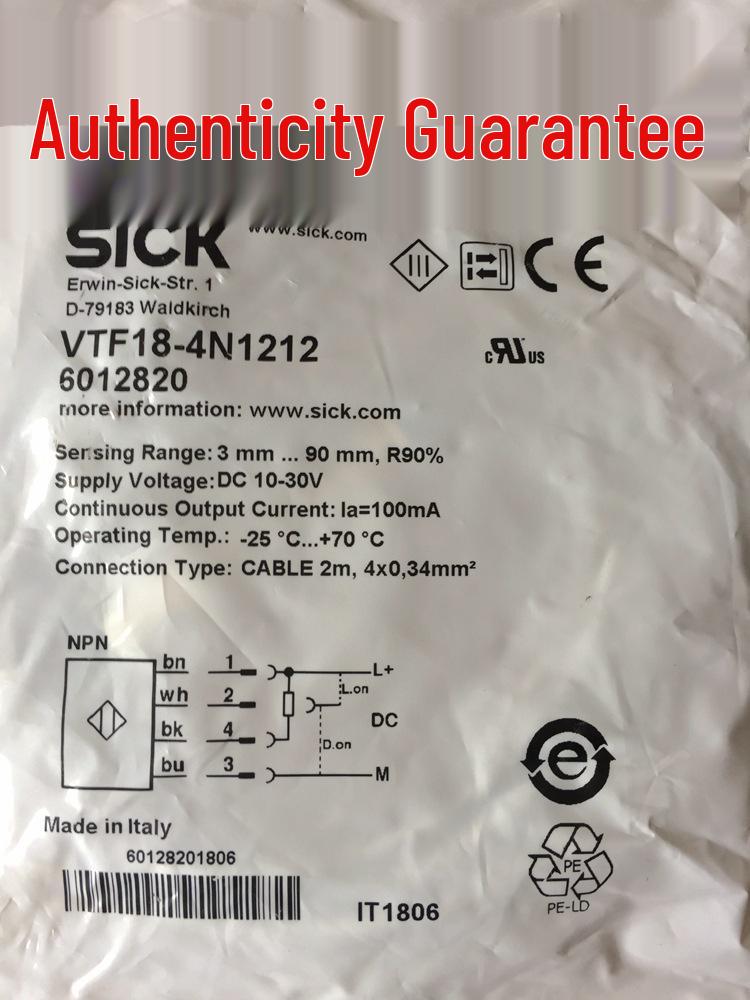SICK VTF18-4N1212/VTE18-4N4212 German Photoelectric Switch