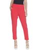 Lyra Women Solid Premium Cotton Kurtipant | Mid-Waist | Fashionwear
