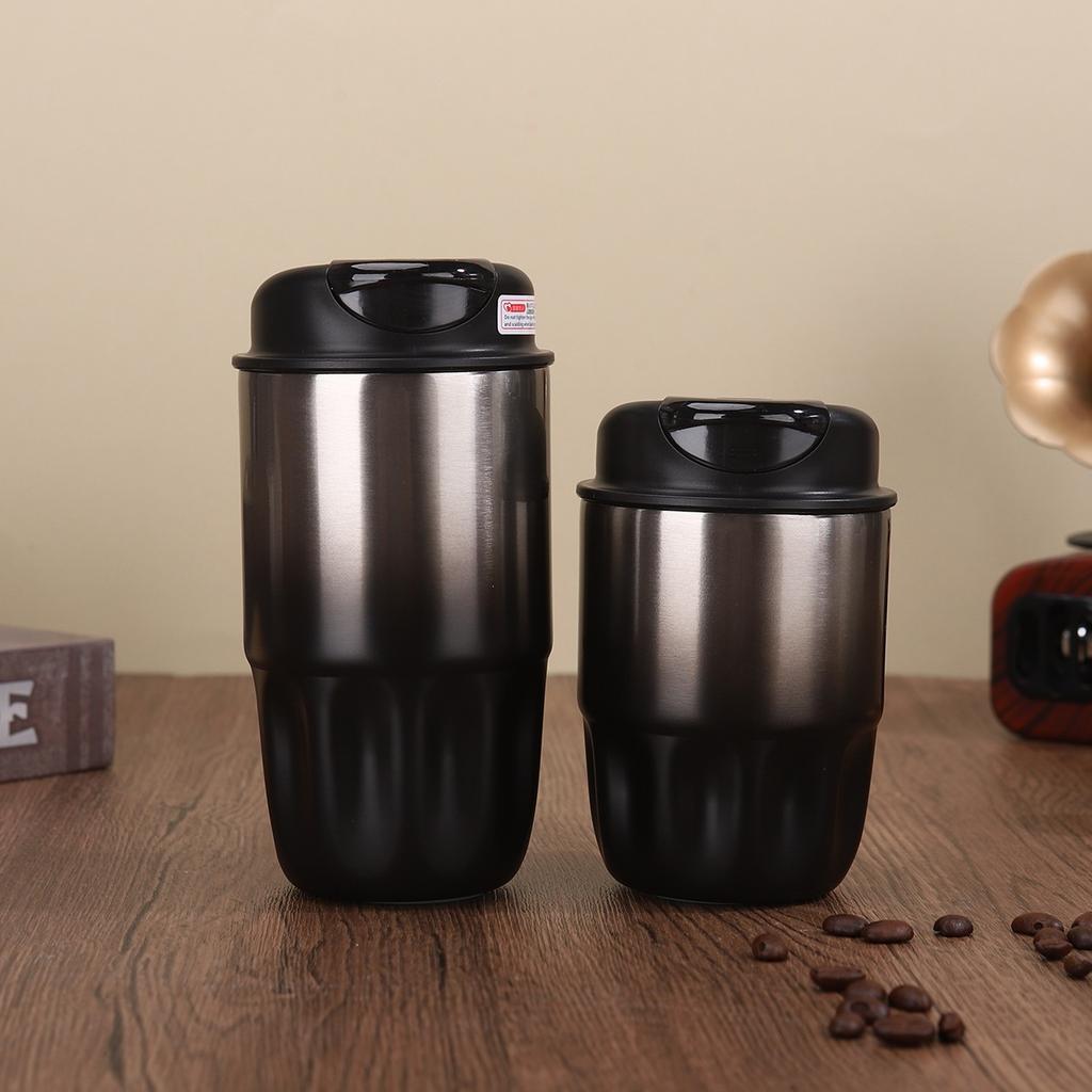 Water bottle petal stainless steel coffee cup with thermal insulation and cold protection