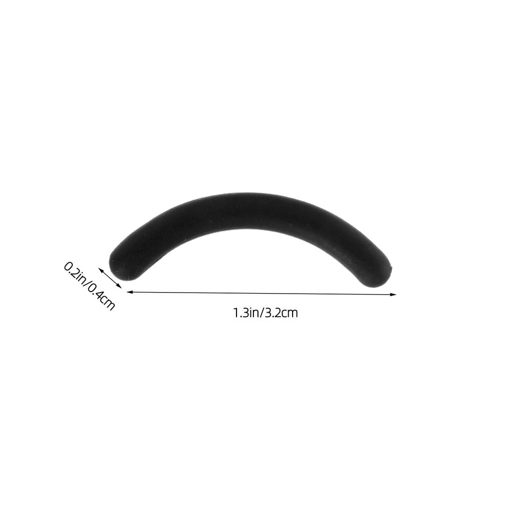 30Pcs Eyelash Curler Refill Pads Rubber Replacement Strips Universal Fit for All Curlers Elastic Soft Cushion for Smooth Curling