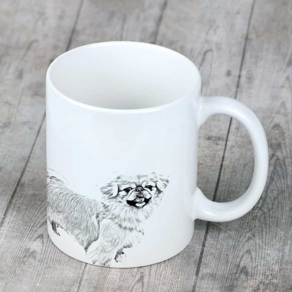 Pekingese, Pekinese, Peke - cup with a dog, cheerful cup for a dog lover, personalized gift from the Art-Dog brand