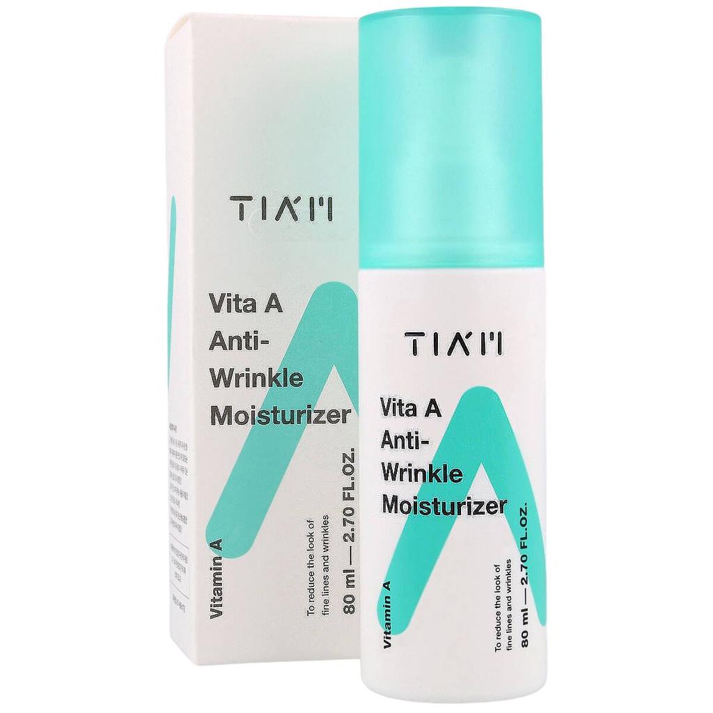 TIAM Vita A Anti-Wrinkle Moisturizer 80 Ml - Moisturizing Anti-Wrinkle Cream