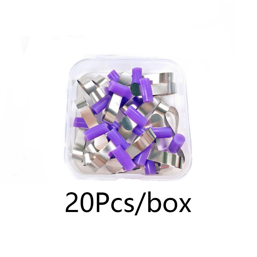 50Pcs Dental Forming Sheet Orthodontic Sectional Metal Matrices Dentistry Matrix Retainer Less Automatrix