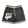 Unisex Trendy Quick-Dry Digital Print Basketball Shorts - American & European High Street Style