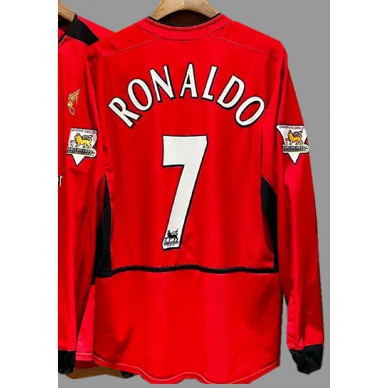 Retro Long Sleeve Soccer Jersey Football Shirt Men Women Vintage Legends Print Sports Training Top