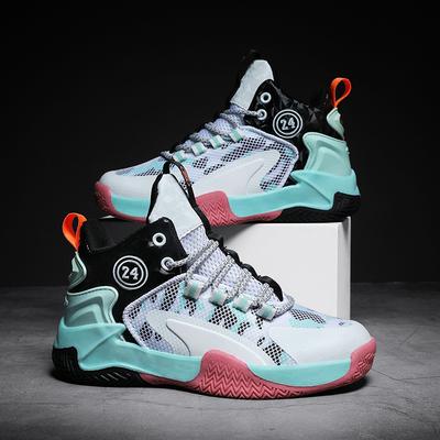Children's Basketball Shoes 22 Spring New Children's Sports Shoes Mesh Breathable Middle and Older Children's Student Sneakers Generation
