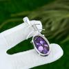 Copper Purple Turquoise Gemstone 925 Silver Wedding December New Pendant Jewelry