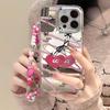 Zhitai Apple 15 Pro Max Case: Multi-functional iPhone Accessory with Mirror, Chain, and Love Design for Models 12-14.