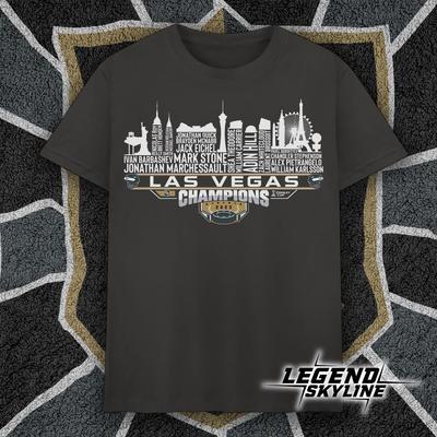 Las Vegas Dream Team Champions de Hockey 2023, T-shirt Skyline de la ville de Las Vegas et t-shirt pour enfants