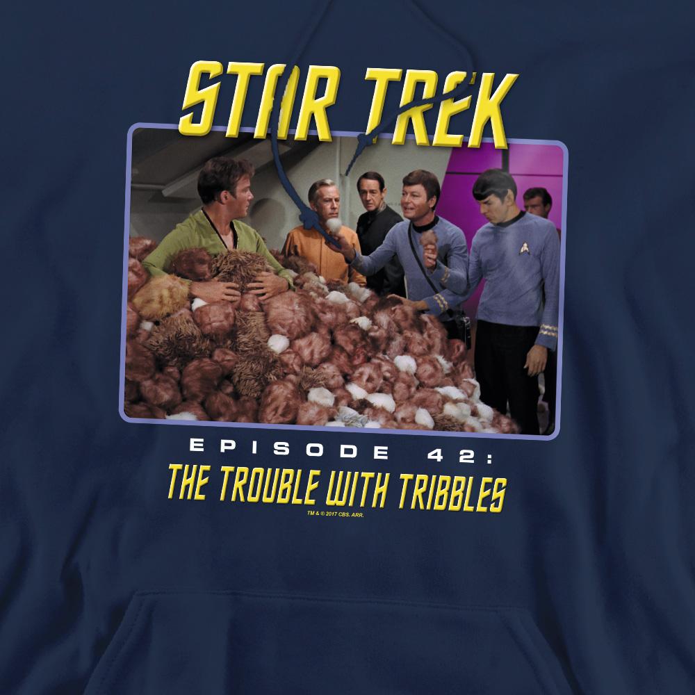 Star Trek Mens The Trouble with Tribbles Hoodie
