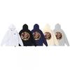 Stussy Mens Hooded Sweatshirt Casual Loose Fit Streetwear Printed Pullover