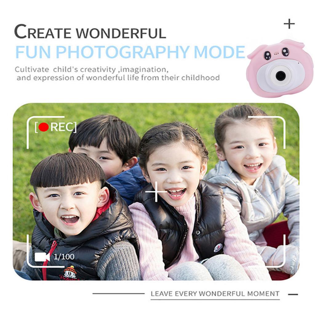 Children s Digital Camera, 8MP HD Kids Camera, 1080P Video Recorder, 2.0  Screen, 4X Zoom, Time-Lapse, and Fun Stickers for Photography
