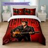 Set Copripiumino Elvis Presley 3 Pezzi 1 Copripiumino e 2 Federe Biancheria da Letto Morbida per Camera da Letto Domestica