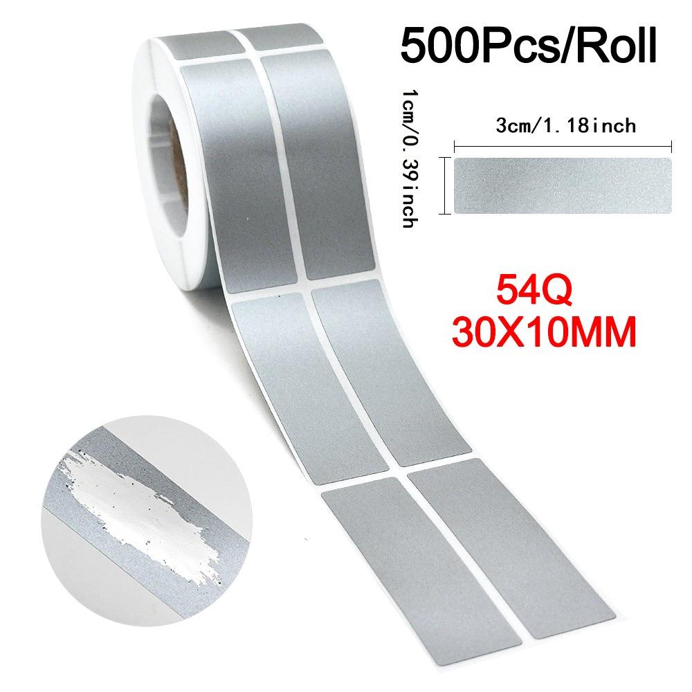 500/1000 ks/Role Stříbrné Zlaté Stírací Samolepky DIY Stírací Samolepky Použití na Párty Aktivity