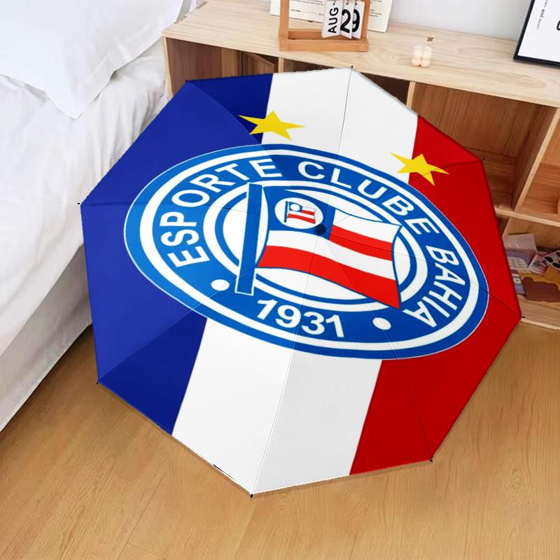 1PC Esporte Clube Bahia Sports Club Emblem Printed Soft Flannel Blanket Throw for Adult Bedroom Living Room Sofa Camping Fan Gifts Christmas Gifts