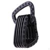 Gear Carabiner Keychain Hard Polymer D Lock Backpack Clips , Black