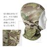 SHENKEL Mesh Balaclava Balaclava Neck Warmer 3-Way (Camouflage Multicam) - Lightweight, Breathable, Moisture-Wicking, Quick-Drying,