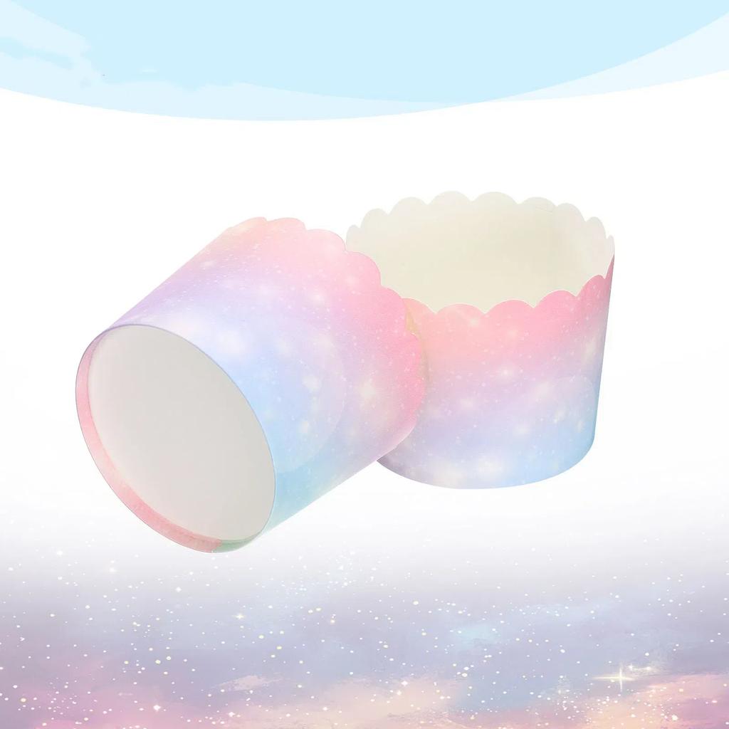 50/100/150pcs Cupcake Wrapper Paper Baking Cup Cupcake Liners 6oz Cake Cups Candy Cups Paper for Party Birthday Favor DIY