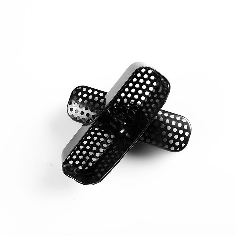 2Pcs/set Car Under Seat Air Conditioner Vent Outlet Duct Shell Cover Fit For Ford Edge 2015 -2016 Auto Interior