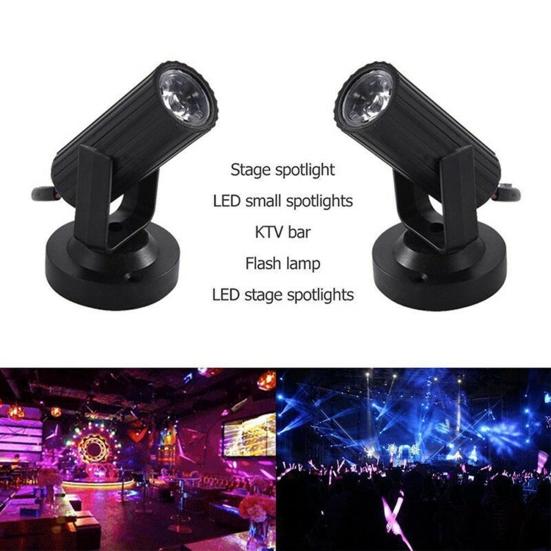 Mini LED Stage Projector Spotlight Party Light Beam Disco DJ Club Music Bar
