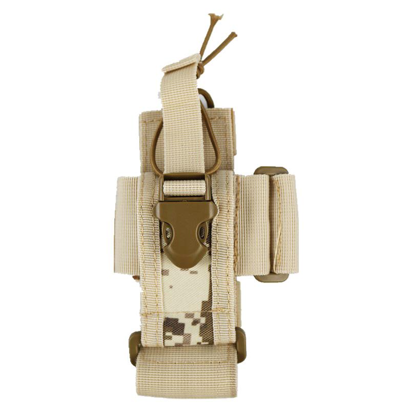 New Tactical Adjustable Walkie Talkie Holder Radio Pouch Hunting Interphone Hanging Bag Outdoor Nylon Molle Radio Pouch