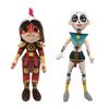 Maya And The Three Plush Toy Anime Cartoon Skull Warrior Plushie Figure Character Stuffed Doll Soft Pillow Gift for Fan Birthday