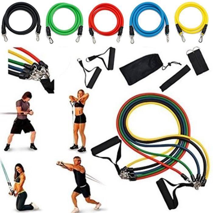 

Bandes de résistance - Non spécifié - 11 PCS - Mixte - Intensif - Fitness