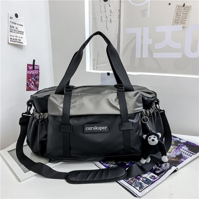 Large Capacity Travel Bag Portable Luggage Bag Crossbody Bag Short-distance Travel Bag Sports Fitness Bag