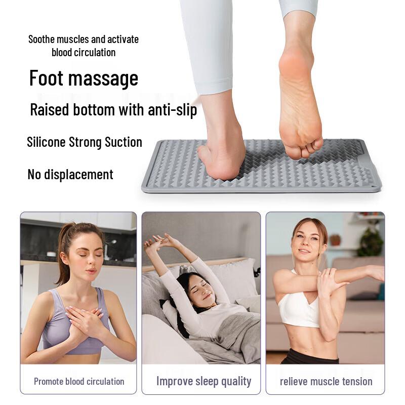 Jima Double-Sided Silicone Acupressure Foot Mat