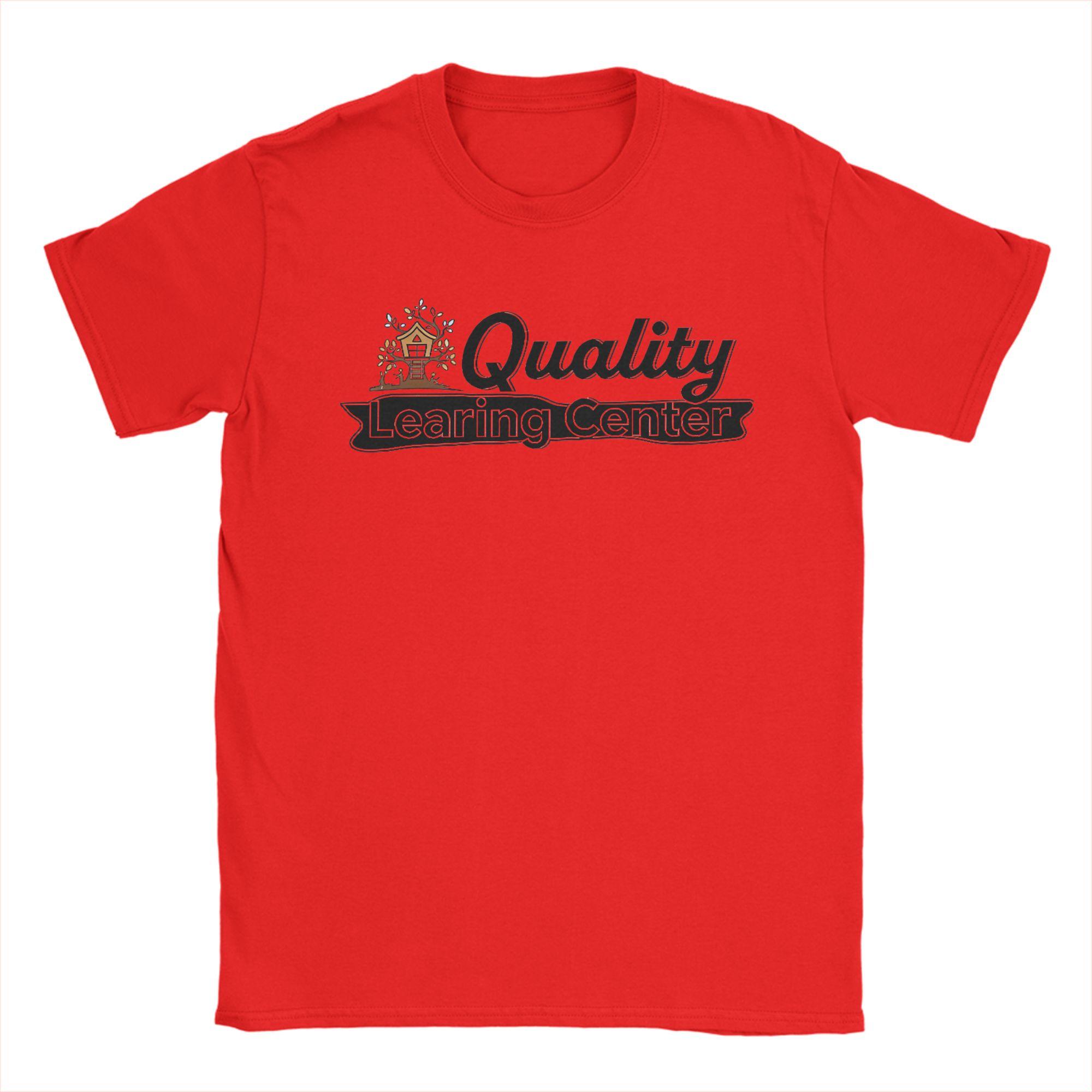 

Quality Learing Center T Shirts Unisexs Pure Cotton Vintage TShirt Round Neck Tees Short Sleeve Tops Gift Idea S