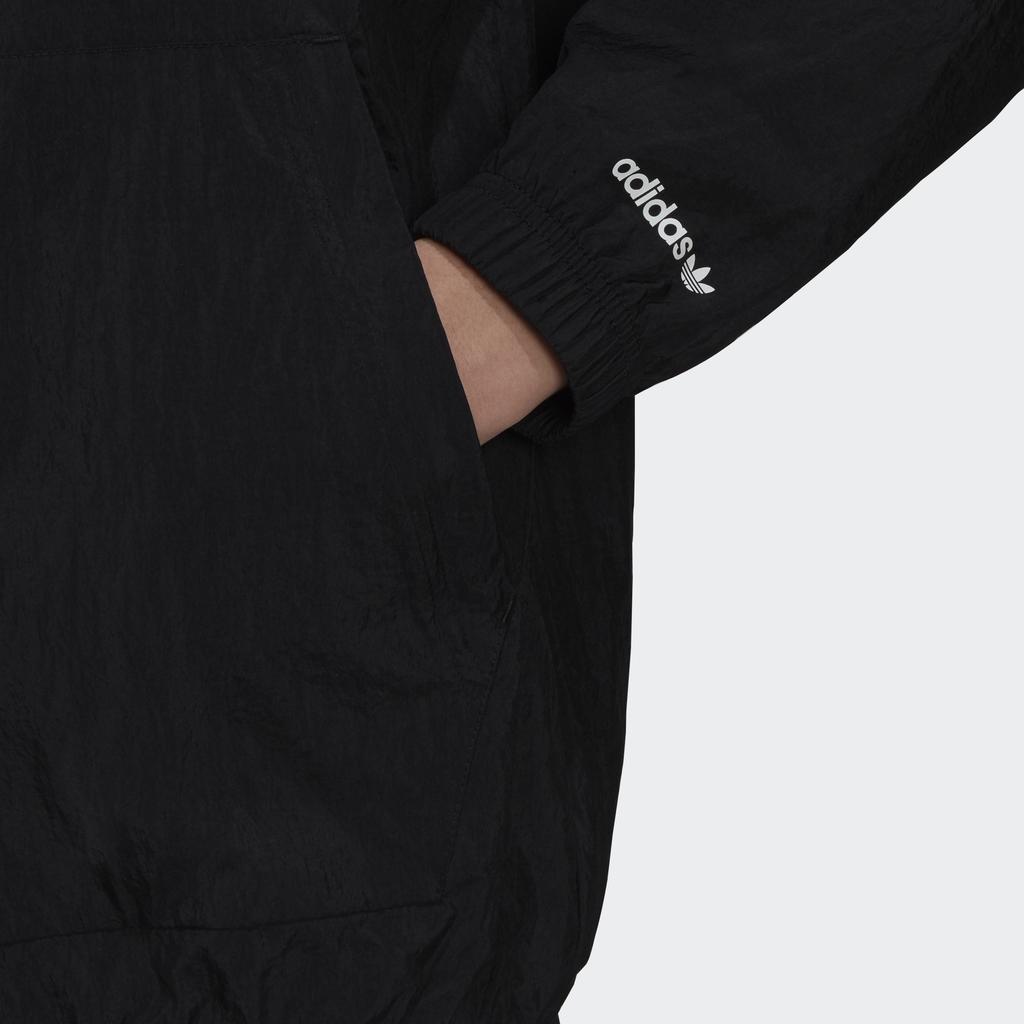 Adidas Originals Trefoil Deconstructed Logo Track Jacket Men Jackets Black H37740