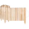 Wooden Garden Edging - CREATIVE HOME - 200 X 30 Cm - Natural Pine - Flexible Modular - Anti-mold