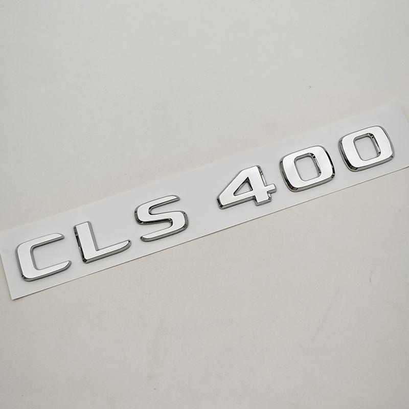 

3D ABS Car Sticker Logo CLS260 CLS300 CLS400 Rear Trunk Letter Badge Emblem For Mercedes Benz CLS Series CLS350 CLS500 Accessoey