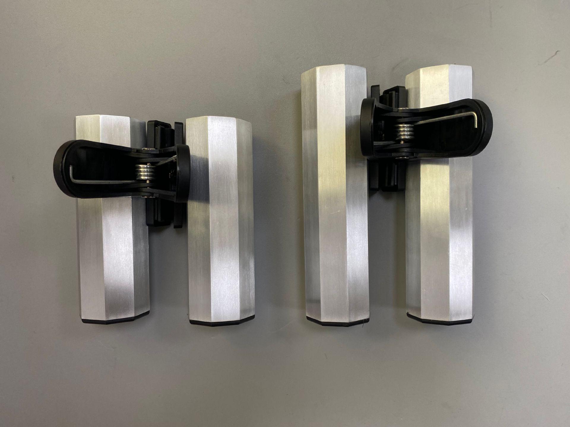 Double Tube Adjustable Drumstick Holder Clip for Jazz and Ethereal Drums Long Double Tube Adjustable Holder