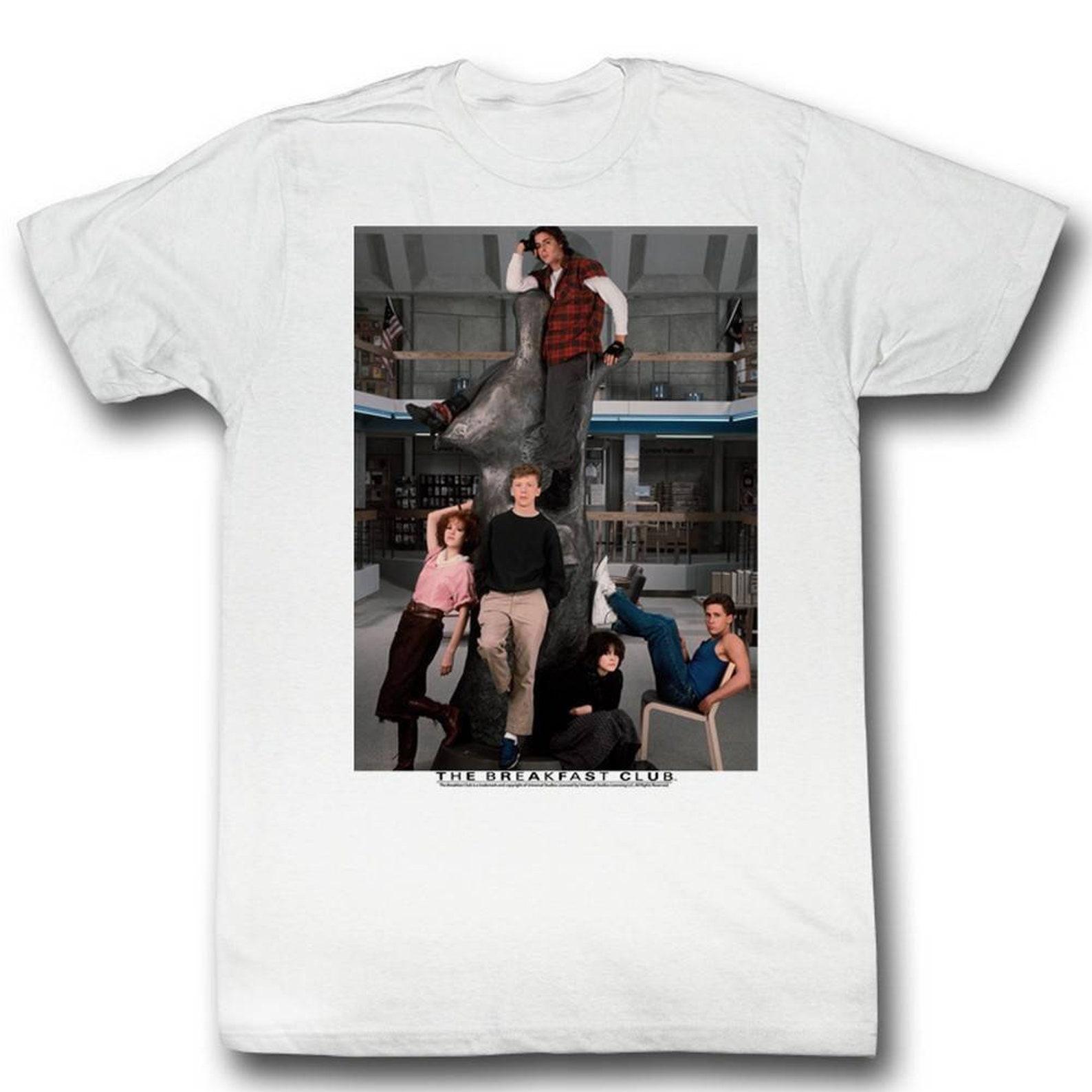 Breakfast Club Library White Adult T-Shirt 4XL