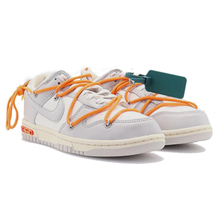 New Nike Dunk Low Off White Lot 44 Of 50 DM1602-104