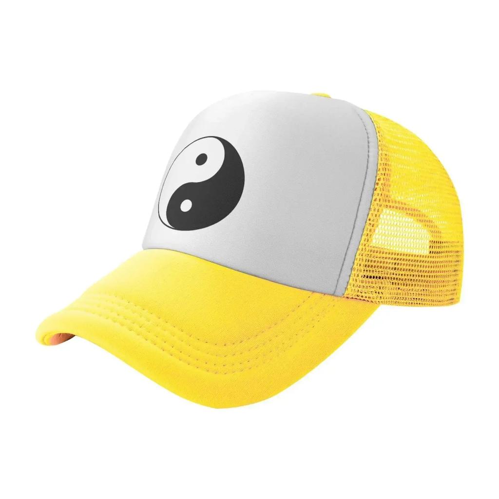 Tai Chi Yin Yang Trucker Hat Mesh Baseball Snap Back Cap for Unisex Or Women Outdoors