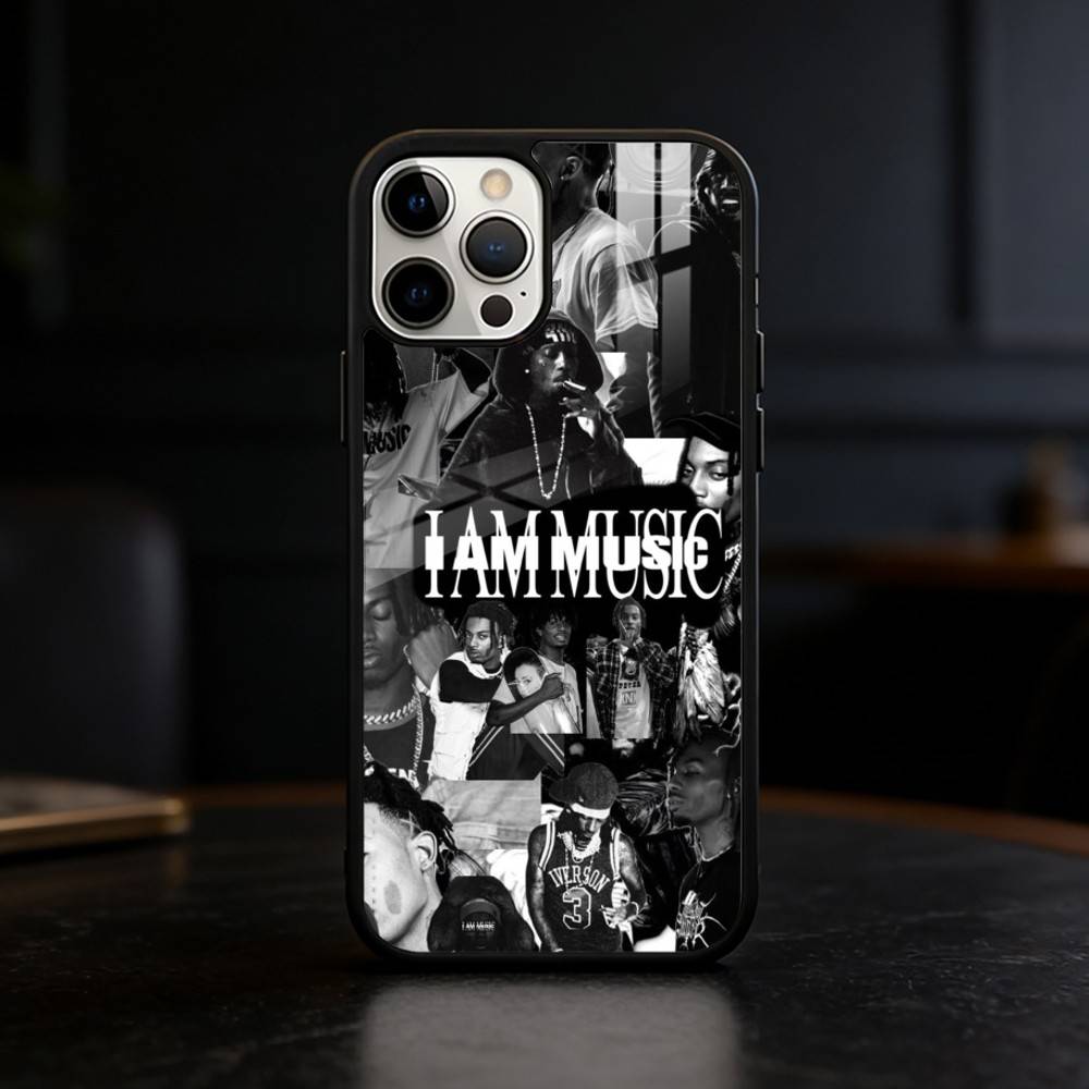 I AM MUSIC P-Playboi Carti Phone Case For iPhone 17,16,15,14,13,12,Plus,Pro,Max For Magnetic Wireless Charge