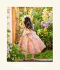 Girls' Elegant Flower Girl & Birthday Party Dress - Princess Style Formal Gown for Weddings and Performances.