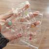 10Pcs Mini Cartoon Expression Stress Ball Anxiety Relief Clear Ball Squeeze Toy Sensory Ball Fidget Desk Toy Party Favors