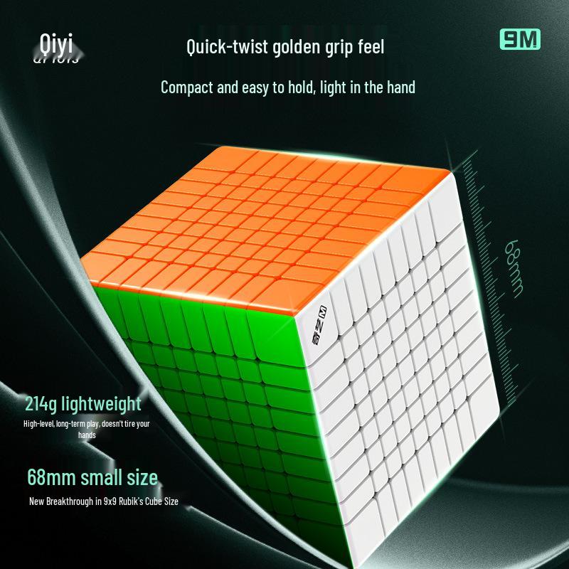 Qiyi High-Level 6x to 11x Layer Magnetic Rubik's Cube Puzzle Decompression Toy