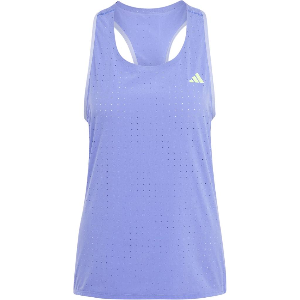 Adidas Adizero FW24 Brand Logo Running Sports Tank Top Women Tops Cobalt-Blue IX2807