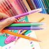 Watercolor Marker Set 18 Colors FineLiner Dual Tip Brush Pen Drawing Painting Watercolor Art Marker Pens for Manga Art Supplies