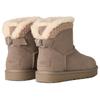 UGG Botas de Nieve Cortas Clásicas Novedad Botas de Mujer Gris 1174517-CBBLG