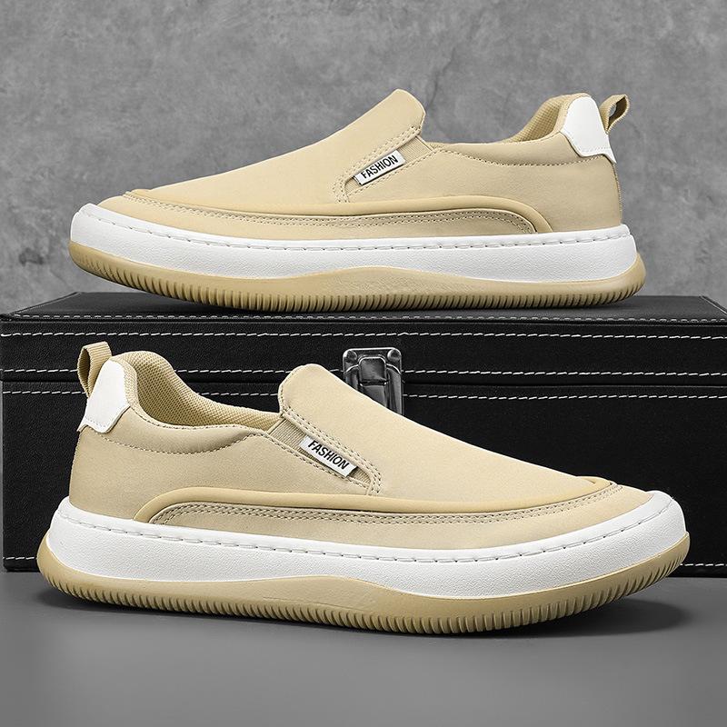 Men's Canvas Casual Shoes 2026 Autumn Fashion Casual Sports Shoes Anti Slip Platform Comfortable Outdoor Sneakers Zapatos Hombre