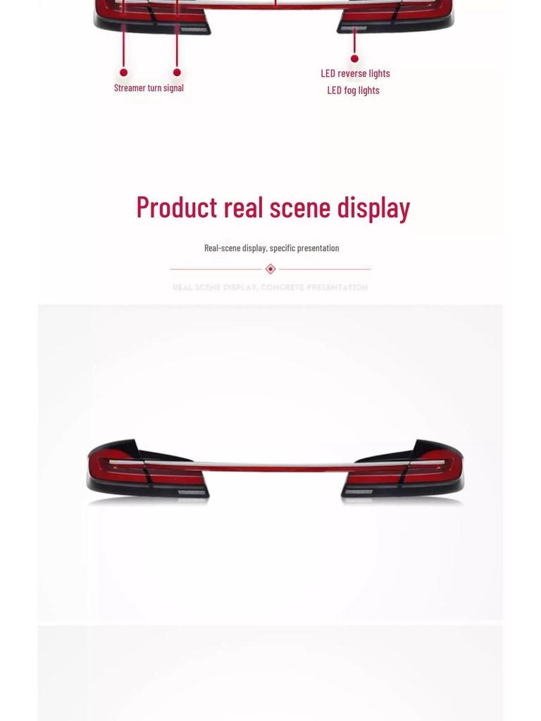 LED Sequential Taillight Assembly for 2011-2017 BMW 5 Series F10/F18