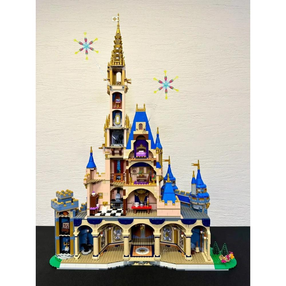 43222 The Princess Castle 100th Anniversary City Street View 16008 95658Model Building Blocks Bricks Kids Toys 71040