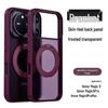 Honor 600Pro Magic 8 Pro Magnetic Rotating Bracket Frosted Protective Case