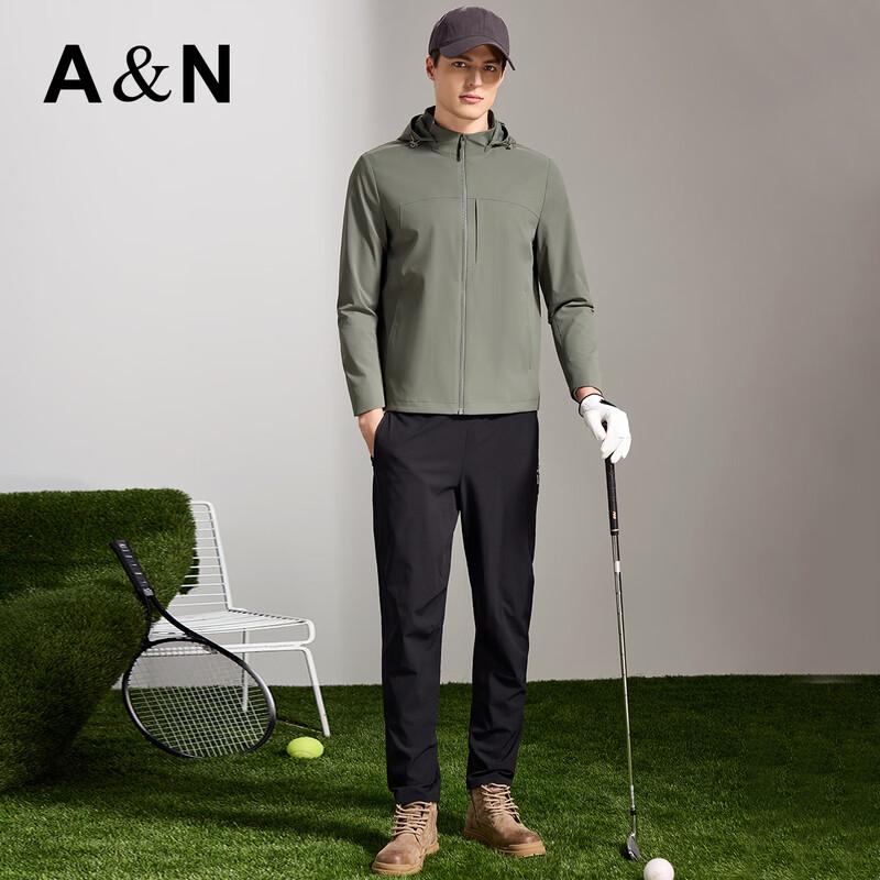 Men's Easy Care Detachable Hood Jacket